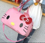 Pink HK Duffel Bag