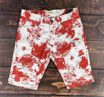 Red & white shorts